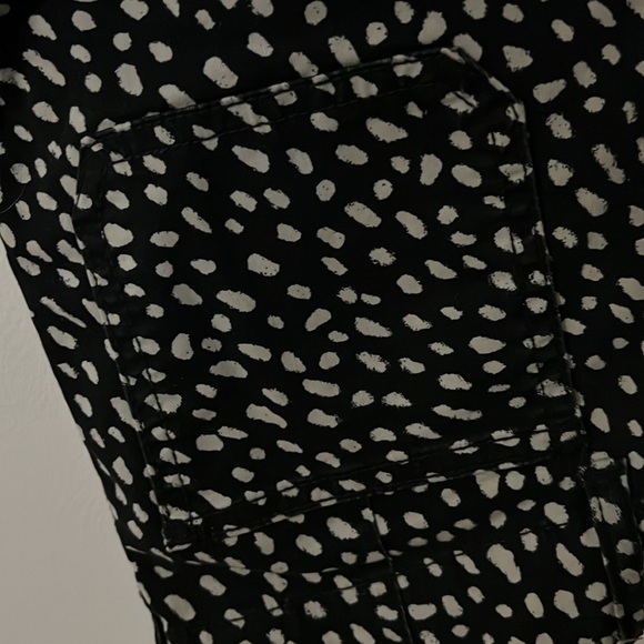 NWT Tory Burch Black Denim Cargo Skinny Jeans - Picture 4 of 7